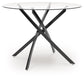 Pharwynn - 5 Pc. - Dining Room Table, 4 Side Chair - Black