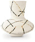 Brockford - Vase - Cream / Black / Brown