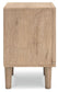 Cielden - One Drawer Night Stand - Two-Tone