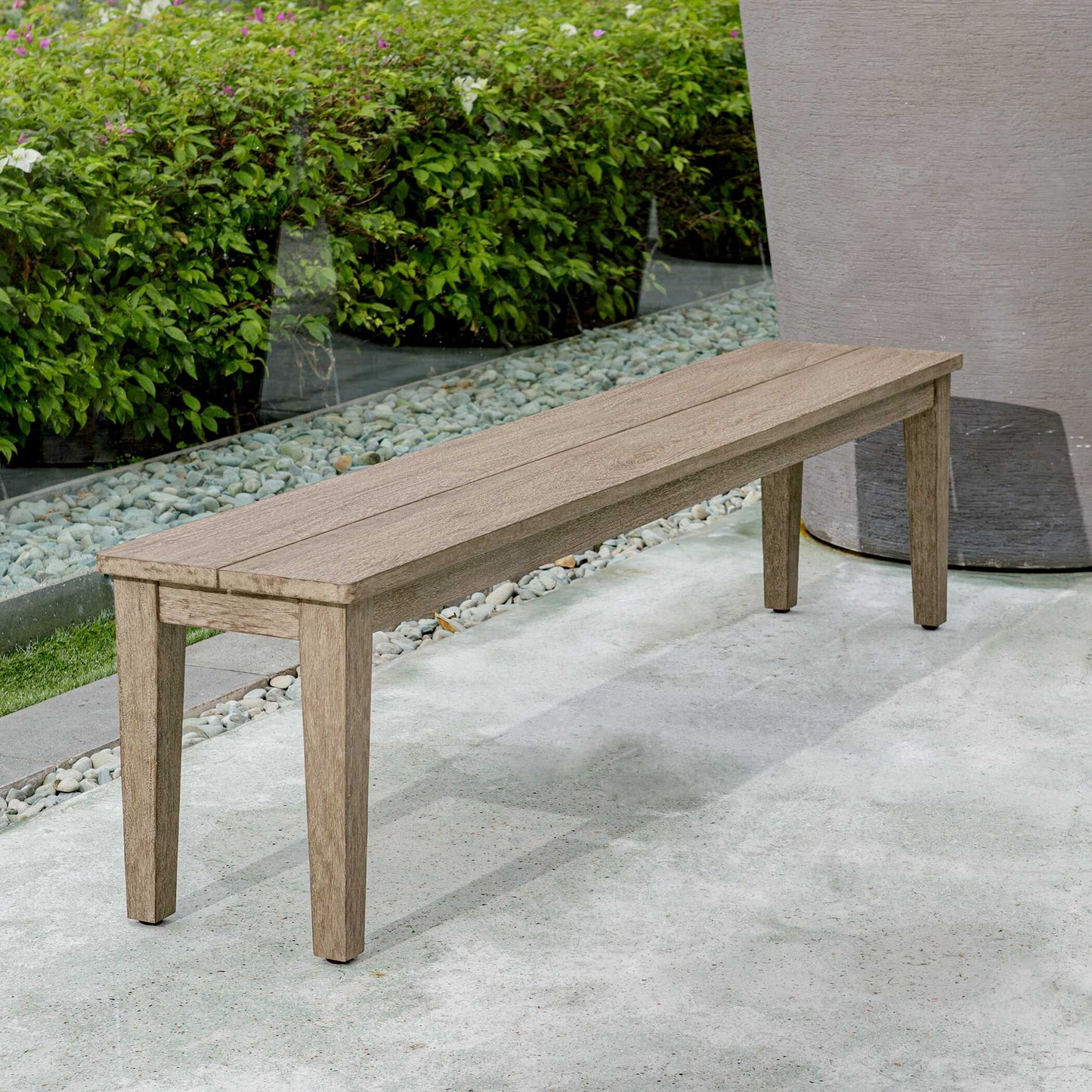 Forsyth - Outdoor Bench - Dark Gray