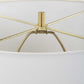 Magdaline - Rustic Table Lamp - White