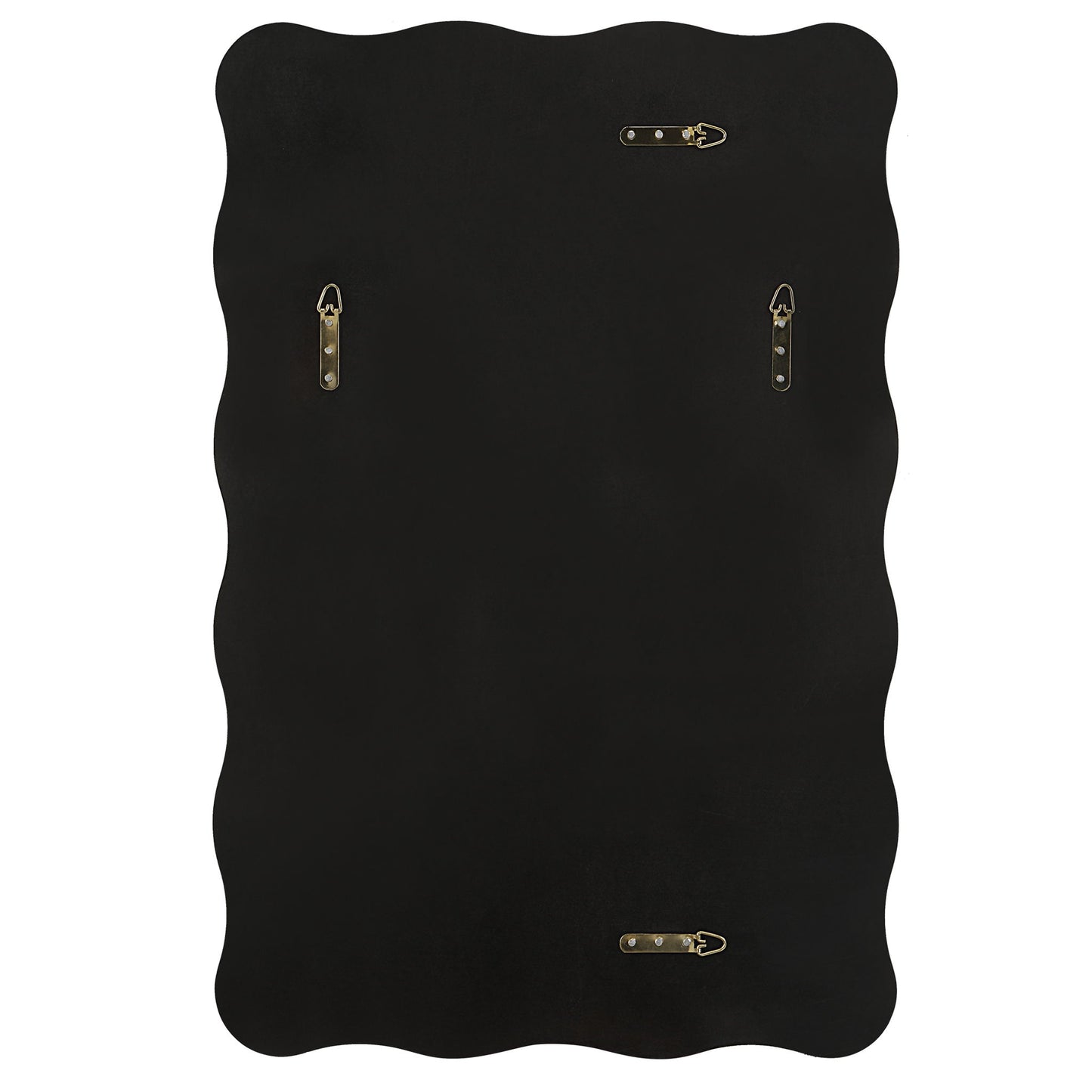 Aneta - Scalloped Mirror - Gold