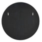Helia - Round Mirror - Black / Brass