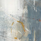 Blueprint - Hand Painted Modern Art - Black / Blue / Gold / Gray / Orange / White
