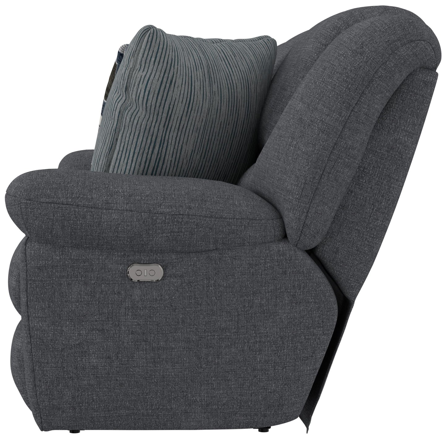 Trifecta - Sofa With 3 Recliners and Drop Down Table