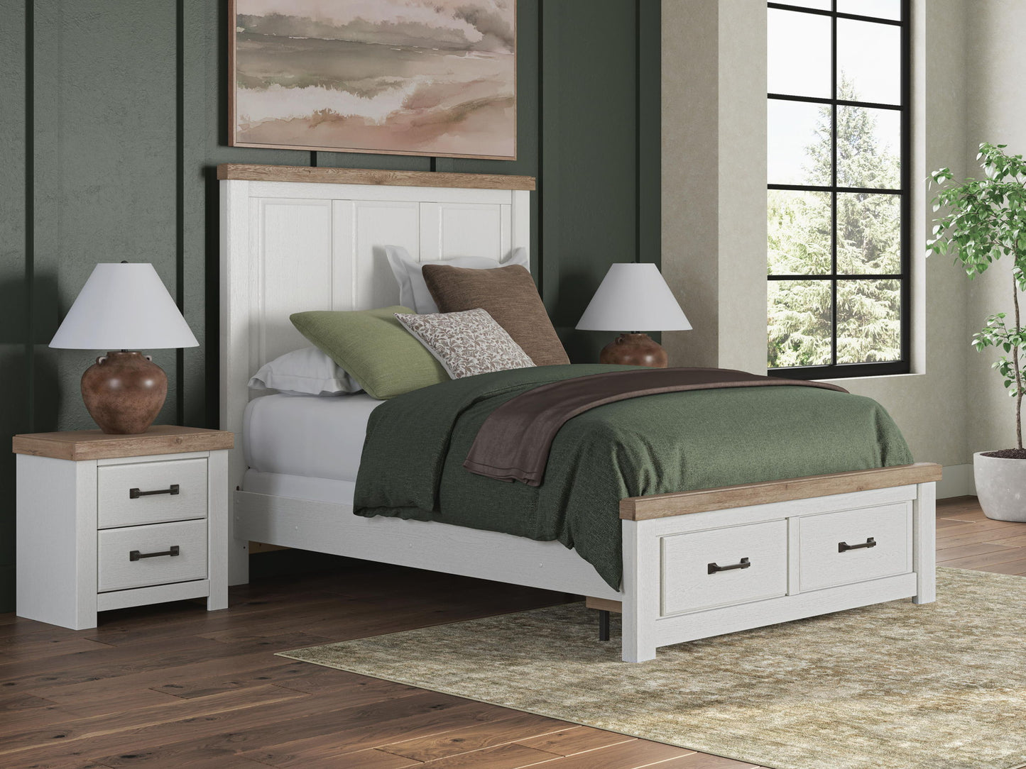 Savonport - Panel Storage Bed