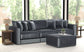 Remington - Modular Sofa And Cocktail Ottoman - Slate