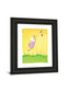 Felicity Wishes Il By Emma Thomson - Framed Print Wall Art - Yellow