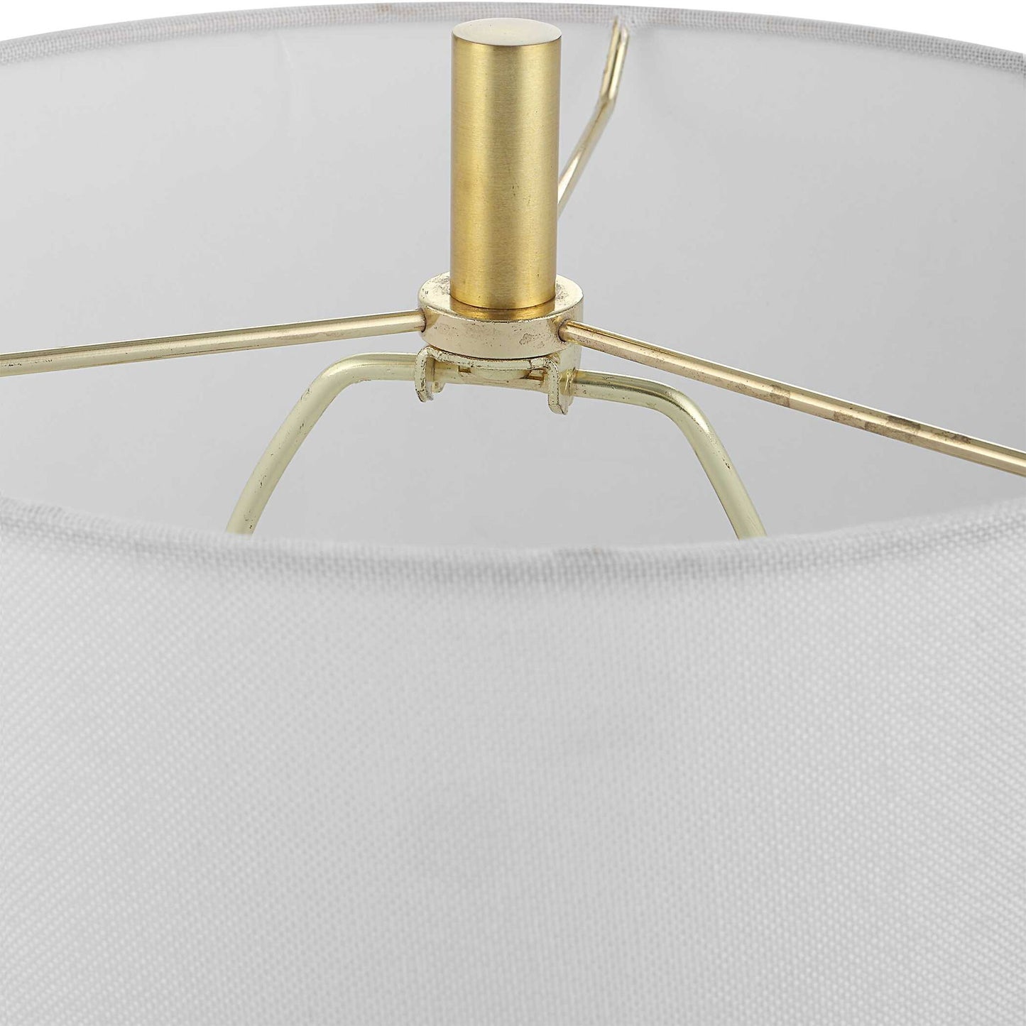 Turret - Gold Buffet Lamp
