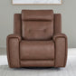 Beckham - Swivel Glider Recliner P2 - Aline Saddle
