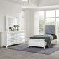 Reflections - Upholstered Bed, Dresser & Mirror