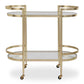 Isabelle - Gold Bar Cart