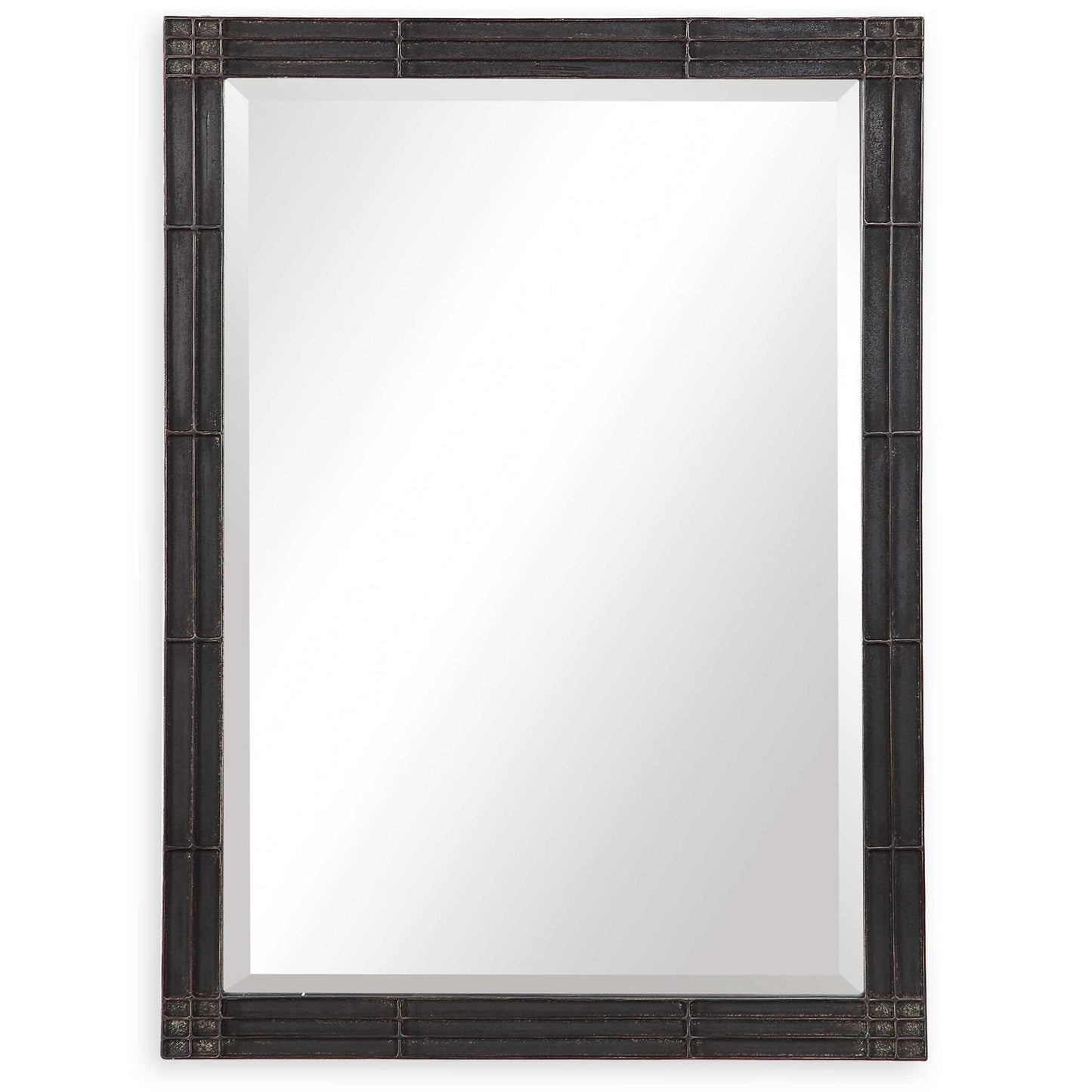 Gower - Vanity Mirror - Aged Black