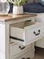 Blendon - Two Drawer Night Stand - Two-tone