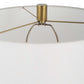 Adelia - Ivory & Brass Table Lamp