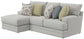 Stockbridge - Sectional With Comfort Coil Seating And 9 Accent Pillows Included