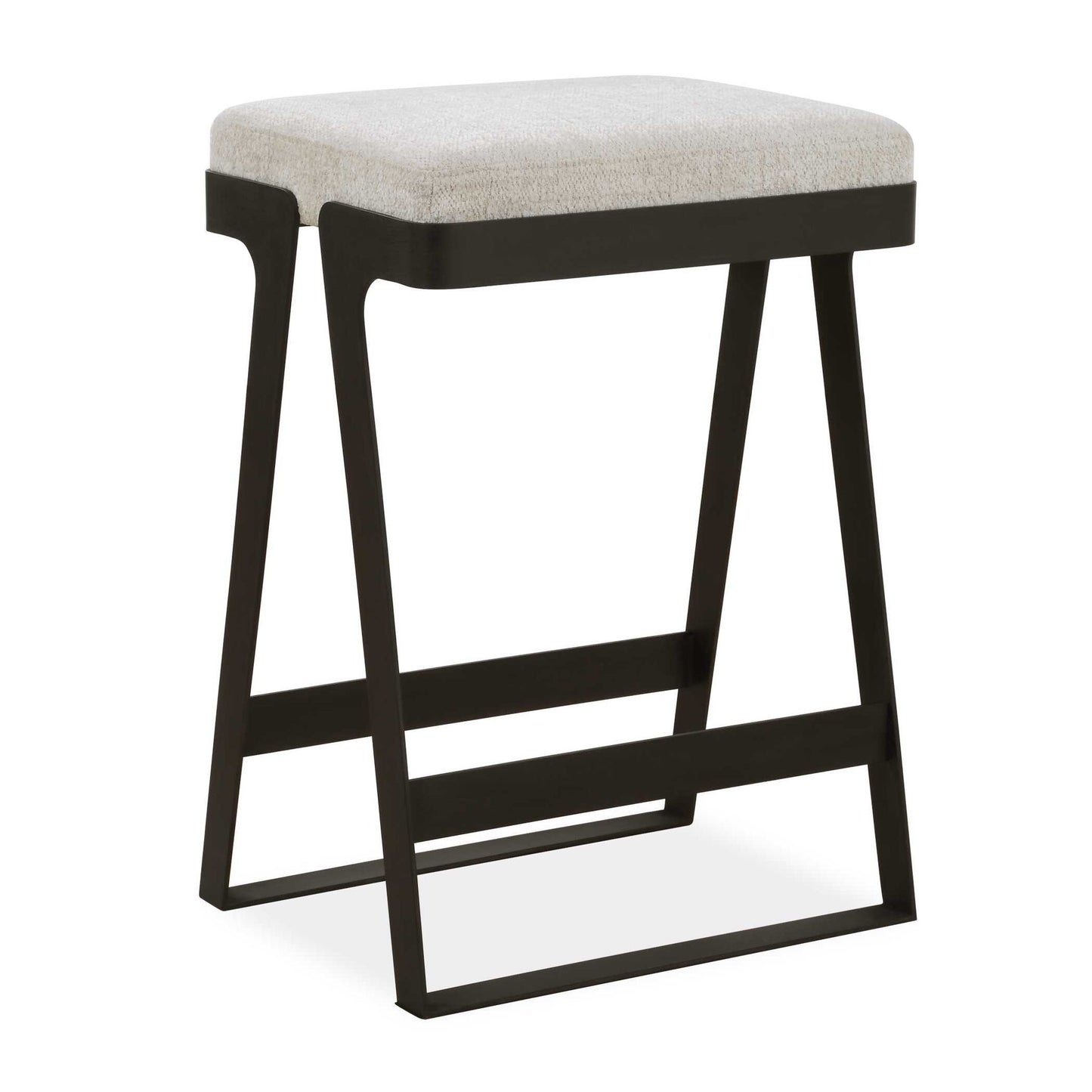 Hover - Iron Counter Stool - Black