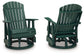 Shell Beach - Swivel Glider Chair - Green