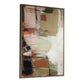 Palace Walls - Framed Abstract Art - Black / Blue / Brown / Green / Orange / Pink / Purple / White / Yellow