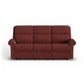 Bernard - Power Reclining Sofa With Console, Power Headrests & Lumbar, Nailhead Trim