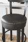 Valebeck - Tall Upholstered Swivel Barstool