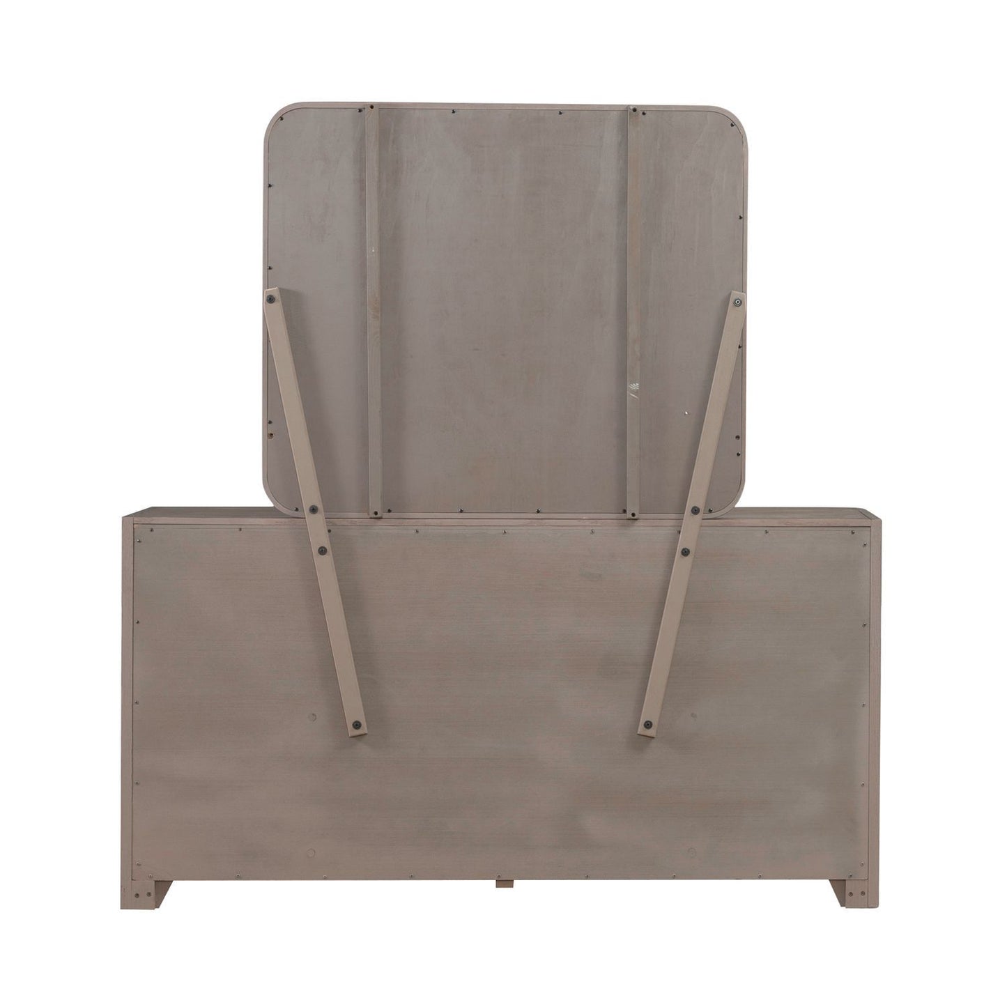 South Bend - Dresser & Mirror - Brown