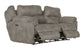 Ferrington - Power Lay Flat Reclining Console Loveseat with Power Adjustable Headrest