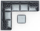 Remington - Modular Sofa And Cocktail Ottoman - Slate