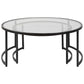 Rhea - Nesting Coffee Tables (Set of 2) - Black