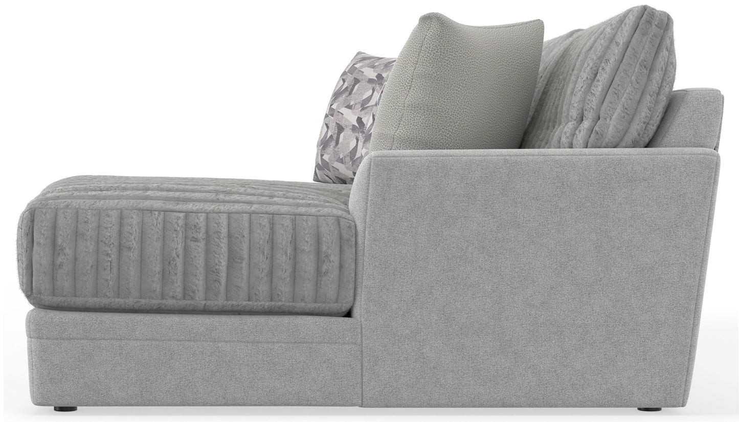 Titan - Sectional With Comfort Coil Seating And Accent Pillows Included