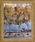 Golden River Promenade - 28" x 34" Framed Wall Art - Light Brown