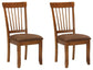Berringer - Dining UPH Side Chair (Set of 2) - Rustic Brown
