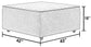 Nico - Castered Cocktail Ottoman