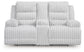 Rhines Falls - 2 Pc. - Power Reclining Sofa And Loveseat - Alloy