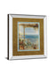 Ocean Retreat Il By Stiles - Mirror Framed Print Wall Art - Light Brown