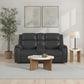 Ziggy - Power Reclining Loveseat With Console, Power Headrest, Lumbar, Heat & Massage