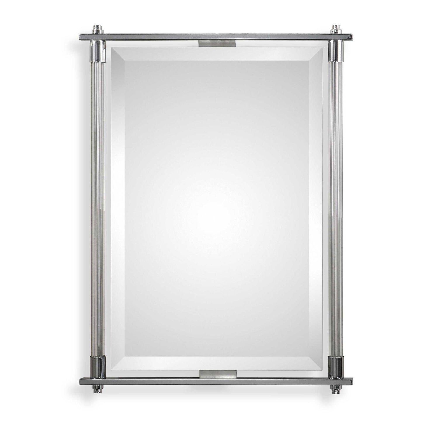 Adara - Vanity Mirror - Pearl Silver