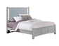 Bonanza - Ocean Blue Upholstered Bed With Mansion Footboard