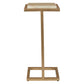 Gamora - Marble Drink Table - Gold / Green