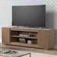 Fireplace TV Consoles - 84'' Fireplace TV Console Multiplees - Light Brown