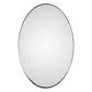 Pursley - Oval Mirror - Brushed Nickel