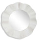 Wave Length - Round Mirror - White