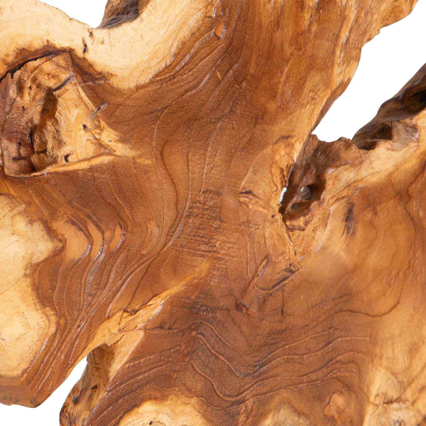 Bahati Wood - Sculpture - Natural