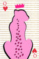 Queen Cheetah Card By Anna Quach (Small) - Pink