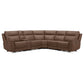 Collins - 6 Piece Sectional - York Chestnut