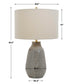 Monacan - Textured Table Lamp - Gray