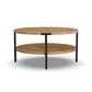 Millwork - Round Coffee Table - Light Brown