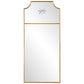 Caddington - Tall Mirror - Brass
