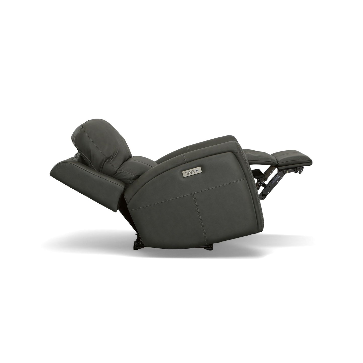Linden - Power Swivel Gliding Recliner With Power Headrest, Lumbar, Heat & Massage