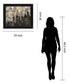 Luminous Skyline - 28" x 34" Framed Wall Art - Black